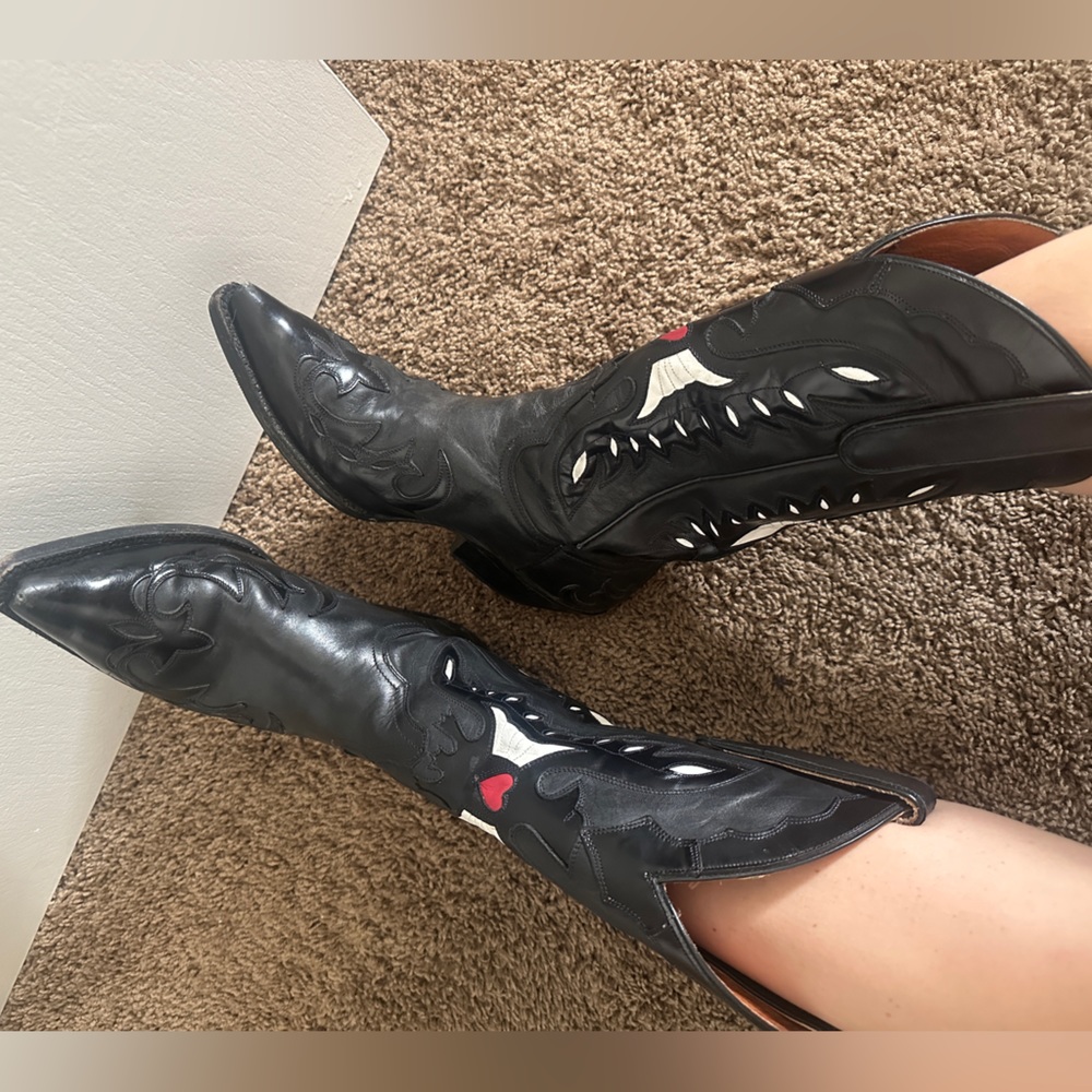 Vintage cowboy boots - Picture 2 of 8